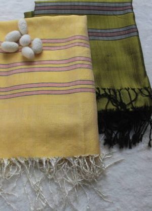 Turmeric Silk Scarf