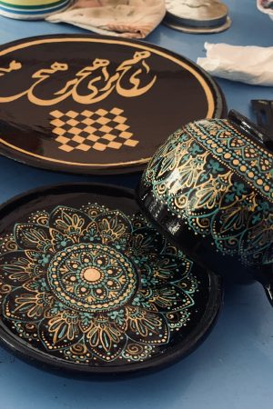 Ceramic cup and saucer