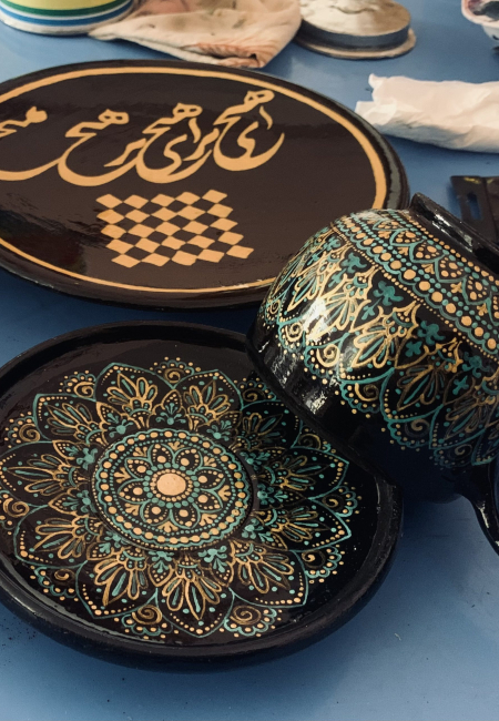 Ceramic cup and saucer