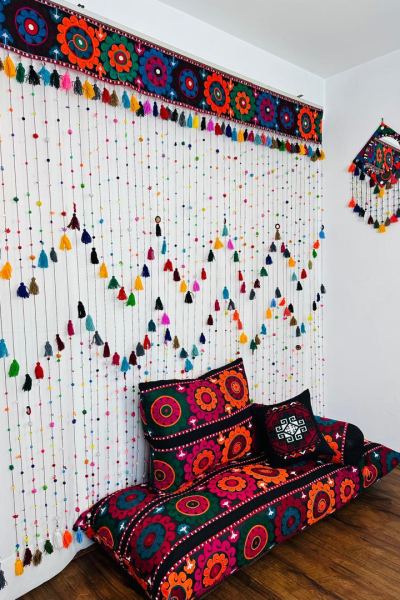 Afghan Living Room Decor