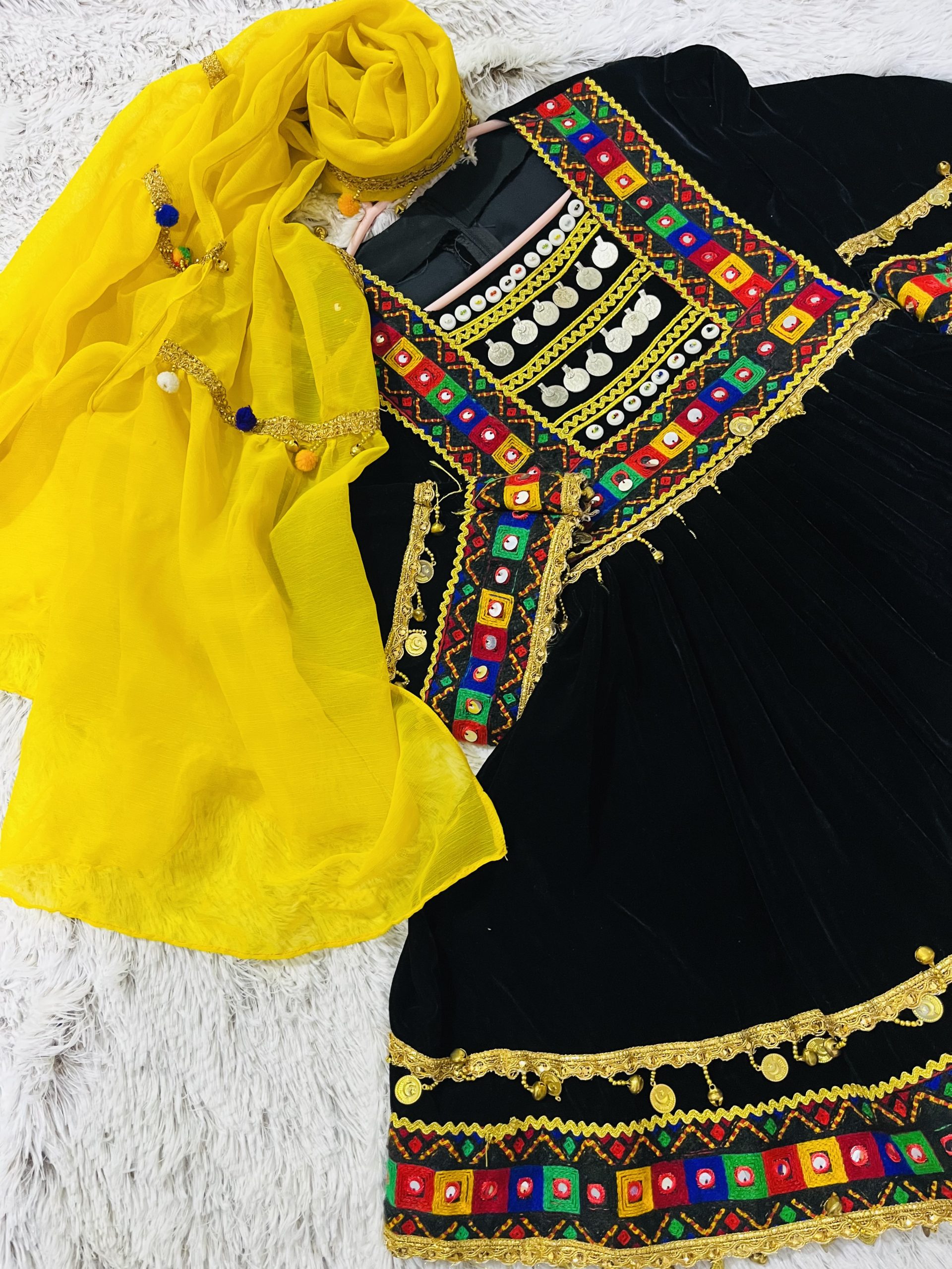 Afghani Traditional Dress for Girls - Image 5