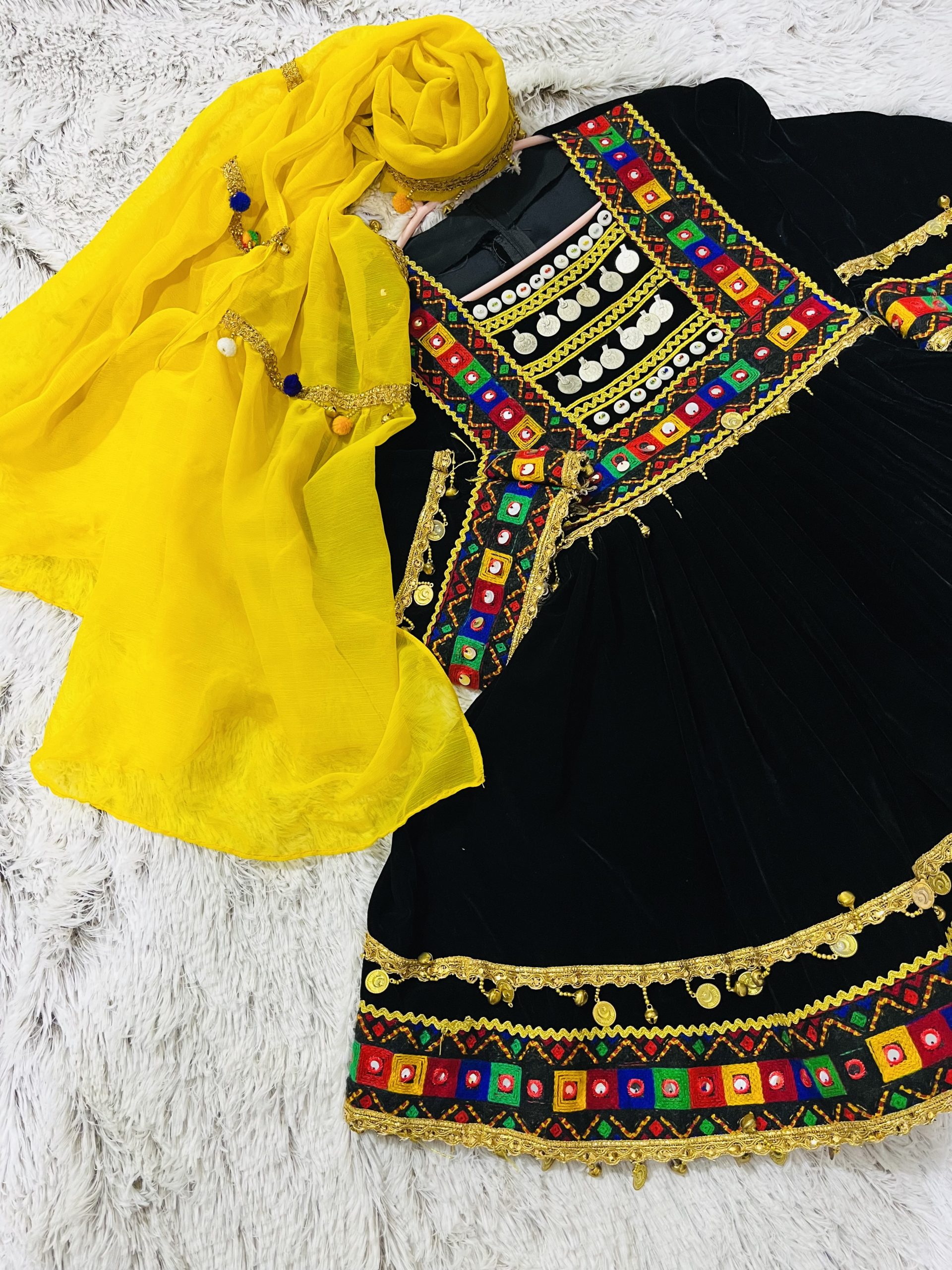 Afghani Traditional Dress for Girls - Image 2