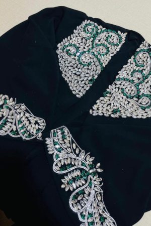 Midnight Luxe Beaded Abaya