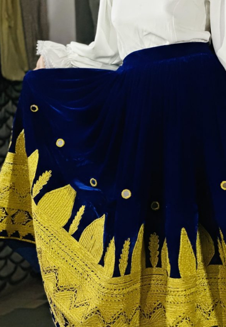 Afghan Chermadozi Skirt+Top