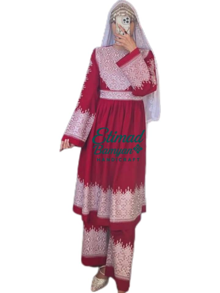 Hazargi Traditional Embroidered Dress