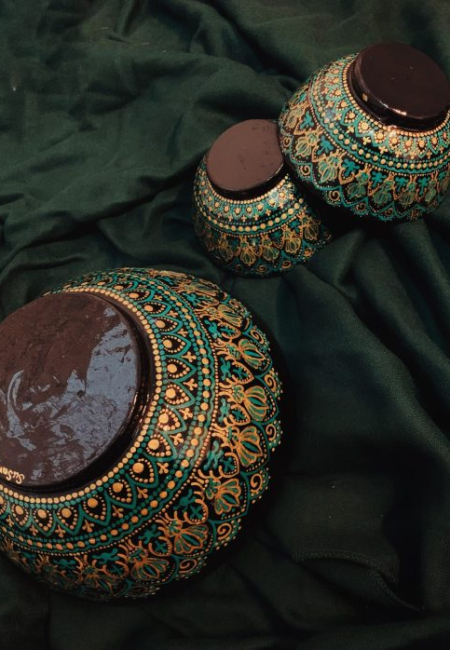 Afghan Handcrafted Bowl Set