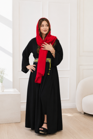 Black Afghan Dress