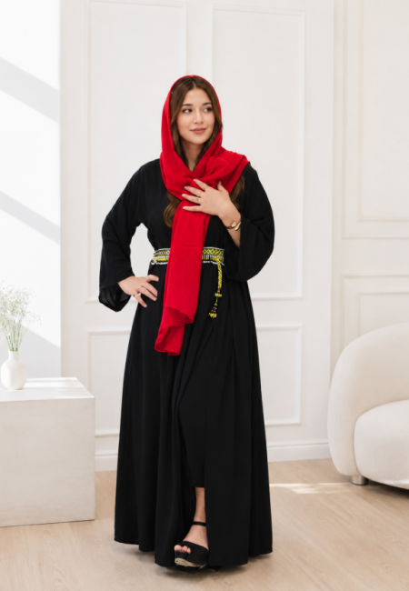 Black Afghan Dress