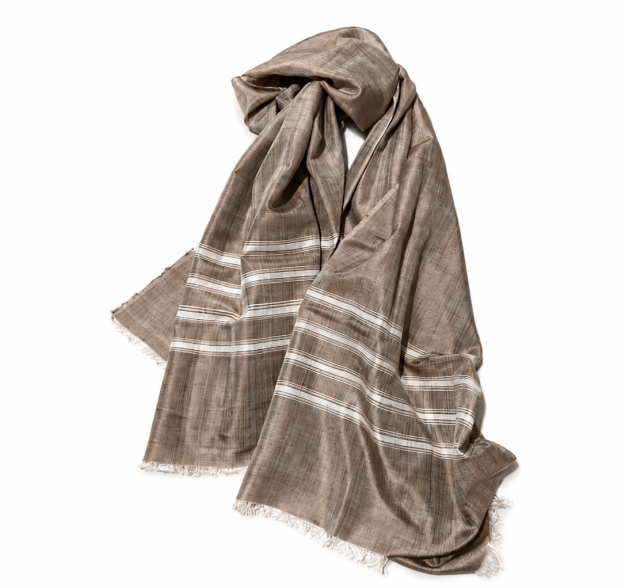 Afghan Handmade Silk Scarf