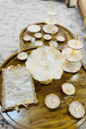 Handmade Resin Servingware