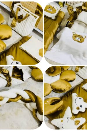 Premium Velvet Baby Bedding Set