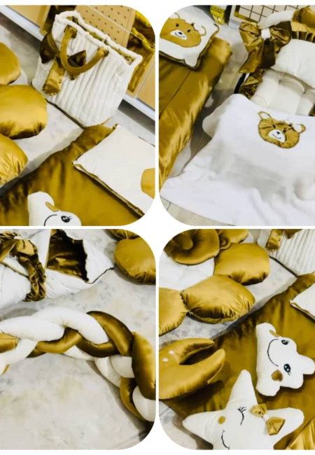 Premium Velvet Baby Bedding Set
