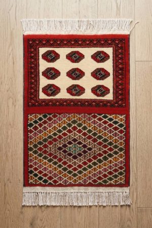 Handwoven Turkmen Decorative Rug
