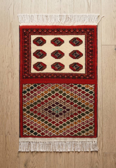 Handwoven Turkmen Decorative Rug