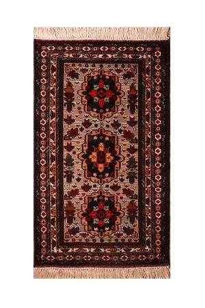 Handwoven Afghan Turkmen Kurki Rug