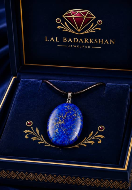 Oval Lapis Lazuli Pendant