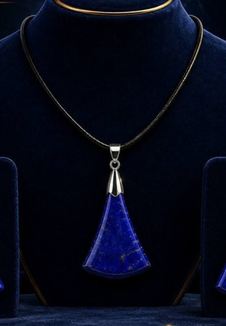Lapis Lazuli Necklace and Earring Set